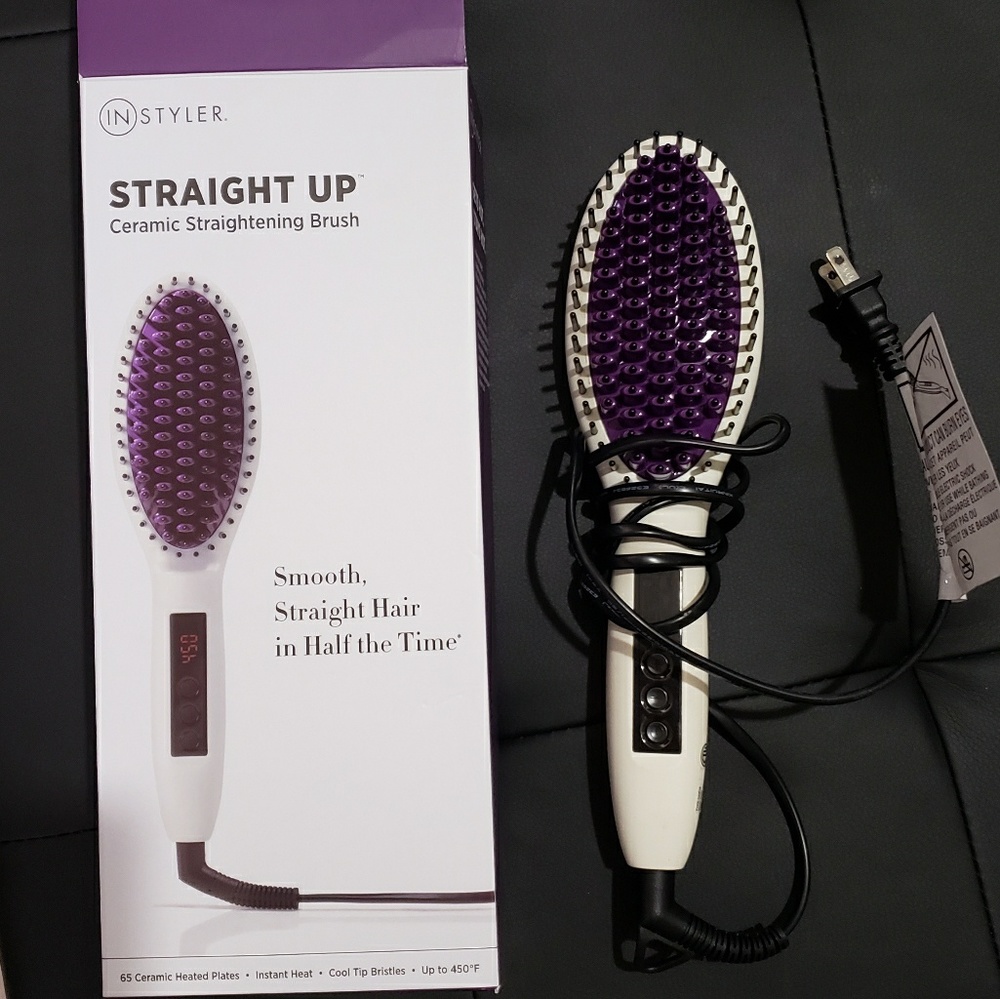 Straight Up Straightening Brush by InStyler
